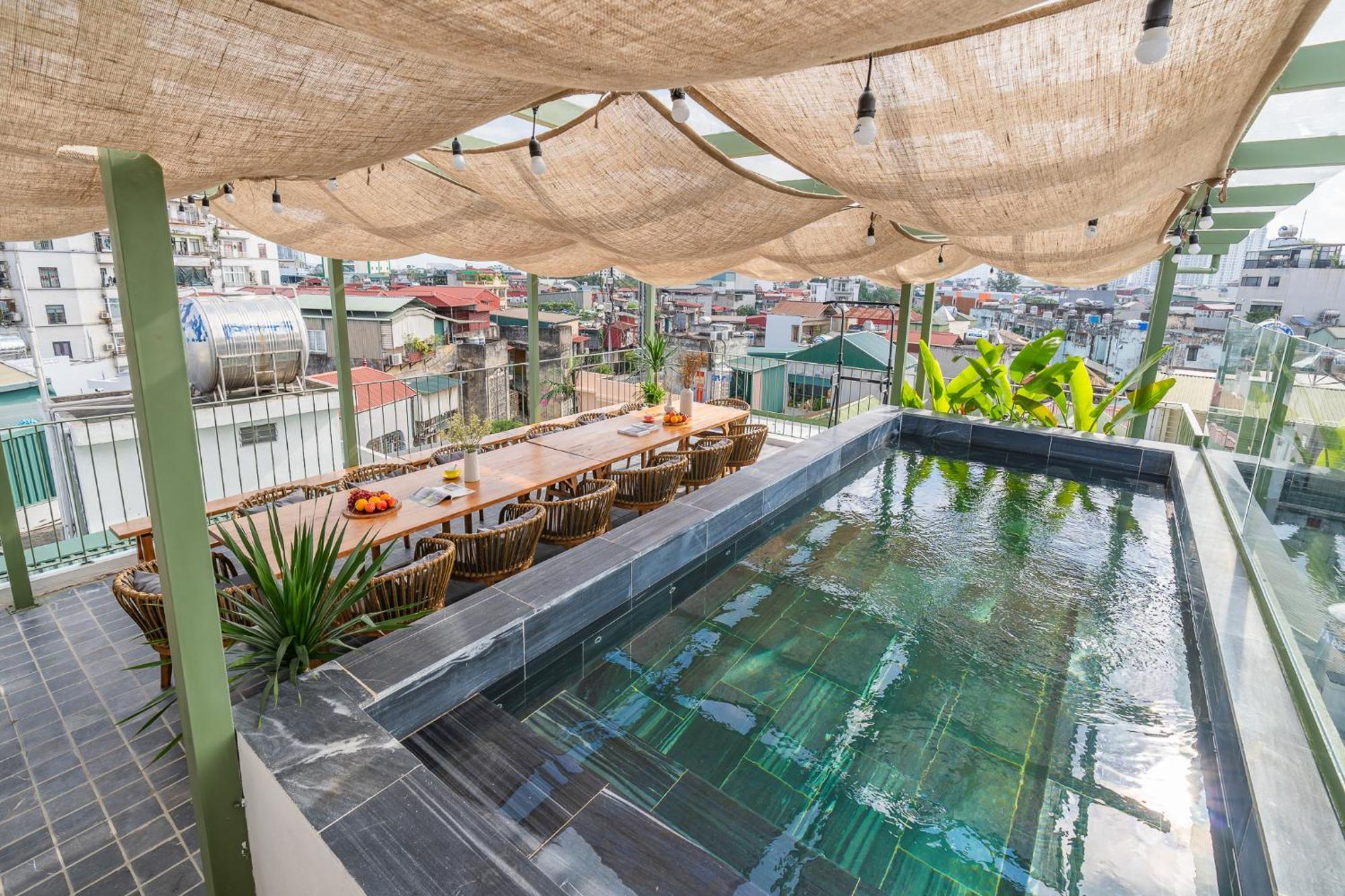 Location/Big Group/Private Villa With Pool And Kitchen Hanoi Luaran gambar